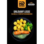Grilovaný losos na másle s pařížským bramborem 450g RD