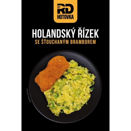 Holandský řízek se šťouchaným bramborem 500g RD