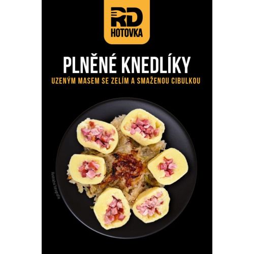 Plněné knedlíky uzeným masem se zelím 520g RD
